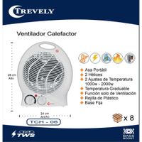Termoventilador TREVELY TCH-06 -2000W