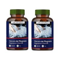 Pack 02 Frascos Cloruro de Magnesio Lima Naturals 60 Capsulas