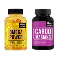 Omega Power 60 Cápsulas + Cardo Mariano 60 Cápsulas Mujer Aguaje