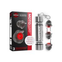 Tapones de Oìdos MOTOS AVIONES ESTADIOS DEPORTES -  Filtro 24dB - Moto Pro - EARPEACE