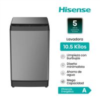 LAVADORA TL 10.5KG WT3K1131UT HISENSE