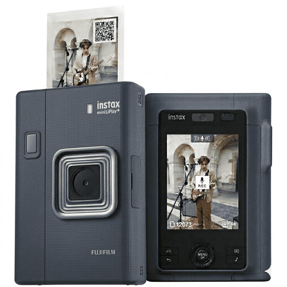 Cámara FUJIFILM Hibrida Mini Liplay Plus Midnight Blue