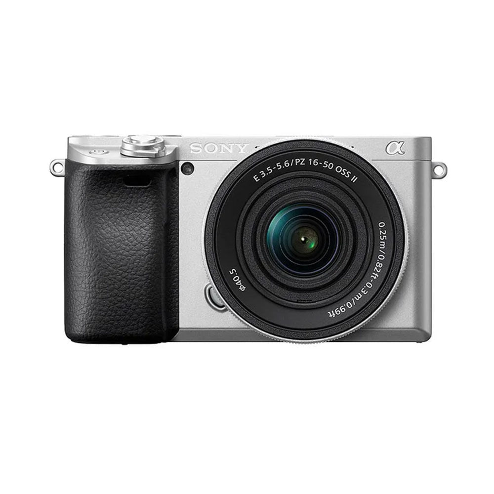 Camara Sony A6400 SILVER E 16-50mm II Gratis Estuche - Mem.64GB