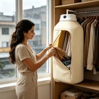 SECADORA DE ROPA PORTÁTIL ELÉCTRICA PLEGABLE 10KG