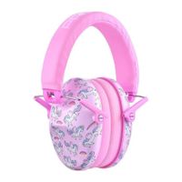 Audifonos Antiruido Orejeras Niños 3-12 años Reducción de 25dB Rosa Diseño - PROHEAR