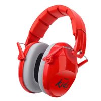 Audifonos Antiruido Orejeras Niños 3-12 años Reducción de Ruido 25dB ROJO Kids - PROHEAR