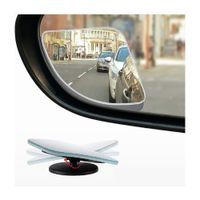 Espejo Retrovisor Rectangular de Punto Ciego Pack X2 para retrovisores externos