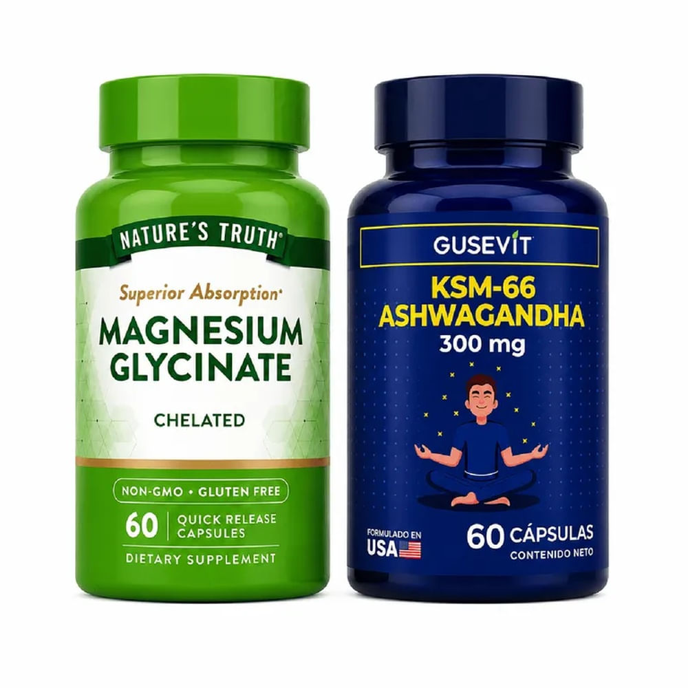 Pack Magnesio + Ashwagandha Gusevit
