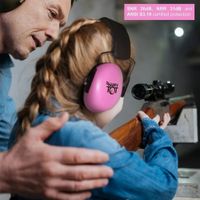 Audifonos Antiruido Niños 2-12 años Orejeras Reducción de 26dB ROSA - HAPPY TOT