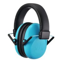 Orejeras Antiruido Orejeras Niños 3-15 años Audífonos Antiruido 28dB Celeste Negro - ONH