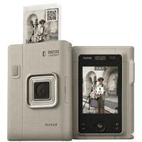 Cámara FUJIFILM Hibrida Mini Liplay Plus Sand Beige