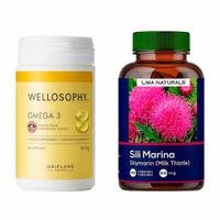 Omega 3 + Silimarina Cápsulas Lima Naturals