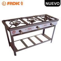 Cocina Semi Industrial Fadic 3 Hornillas N 3 FSI03-23