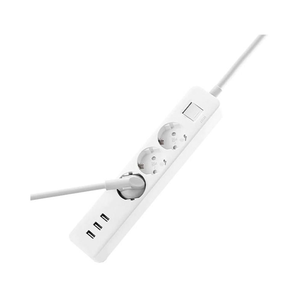 Extensión Eléctrica Xiaomi Mi Power Strip Blanco 3 Tomas + 3 USB Blanco