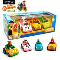 Set de vehículos a Fricción de La Granja de Zenón 4P 5353