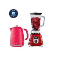 Combo Oster Licuadora 1.25 L Vaso de vidrio Boroclass - Hervidor