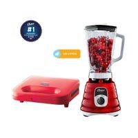 Combo OSTER Licuadora 1.25 LT- Sandwichera para 2 sándwiches