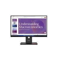 Monitor Lenovo ThinkVision T24D-40 23.8 Pulg 1920x1080 WLED IPS HDMI DP RJ-45 Raven Black