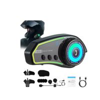 Audífono BT35  Para Casco De Moto  BT35 Luces RGB  Tipo C