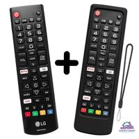 Control Remoto Compatible Para Tv LG  Mas  Funda Negra