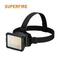 Linterna Frontal Recargable Con Sensor 100 LEDs Tricolor USB C Luz Blanca Amarilla Roja