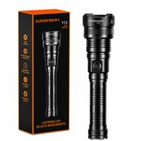 Linterna Táctica Superfire Y12 P90 3000 Lumenes 390m