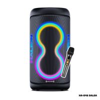 PARLANTE HALION CON BATERIA 80W RMS 1 MICROFONO - HA-846 SALSA