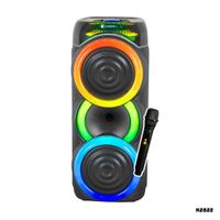 PARLANTE KASSEL CON BATERIA 40W RMS 1 MICROFONO - K2822