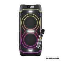PARLANTE HALION CON BATERIA 100W RMS 1 MICROFONO - HA-844 MAMBO 8