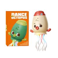 Juguete Bailarin Pulpo Electrónico Beige Dance Octopus
