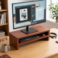 Base soporte para monitor Cedro
