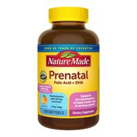 Prenatal Nature Made con ácido fólico con DHA