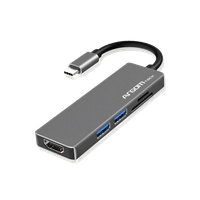 Adaptador 5 En 1 Tipo C Hub One axess