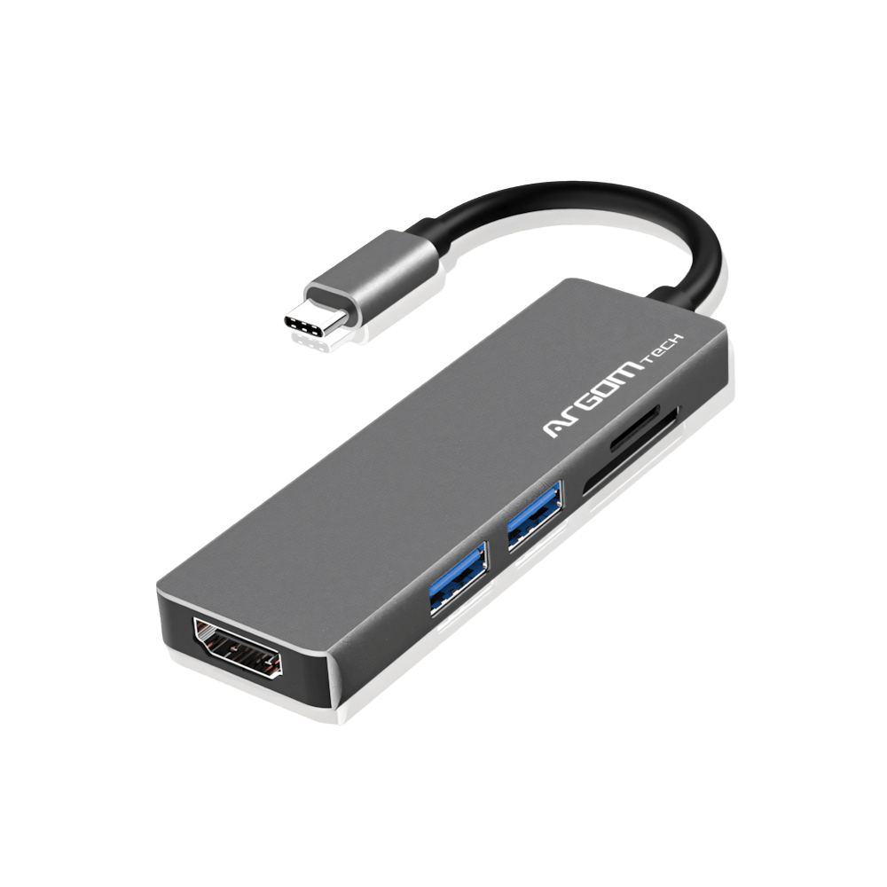 Adaptador 5 En 1 Tipo C Hub One axess