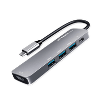 ADAPTADOR 5 EN 1 TIPO C HUB ONEAXESS ARGOM