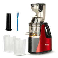 EXPRIMIDOR PRENSADO LENTO FRUTAS VERDURAS 400ML 250W RAF R.2831