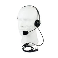 Auricular Tipo Vincha para Radio Baofeng Kenwood Micrófono