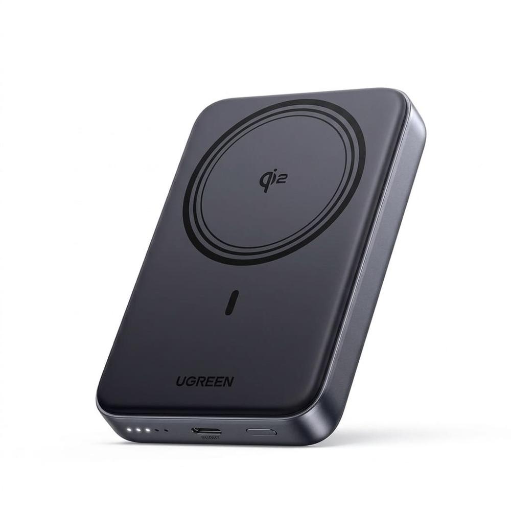 Power Bank Magnetico Qi2 Ugreen PB761 10000mAh 30W Gris Espacial