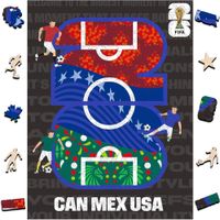 ROMPECABEZAS FIFA WORLD CUP 2026 CANADA MEXICO USA 300 PCS