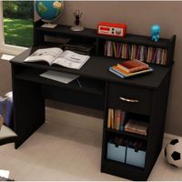 Escritorio Moderno Dag Negro R&R Muebles