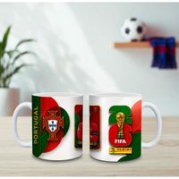 TAZA DE CR7, MUNDIAL DIA DEL PADRE, BLANCO