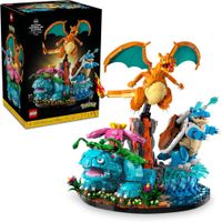 LEGO POKÉMON VENUSAUR CHARIZARD Y BLASTOISE 72153