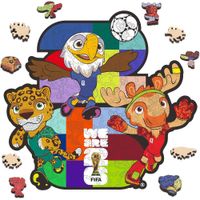 ROMPECABEZAS MASCOTAS FIFA WORLD CUP 2026 150 PCS