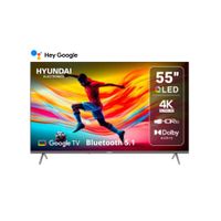 Televisor HYUNDAI QLED 55"" UHD 4K Smart TV Google TV HYLED5529QG
