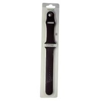 CORREA SILICONA PARA DE 42 MM AL 49 MM NEGRO