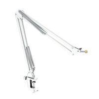 Brazo para Micrófono Fifine CS1 3/8 o 5/8 pulgadas - Blanco