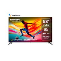 Televisor HYUNDAI QLED 58"" UHD 4K Smart TV Google TV HYLED5813QG