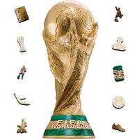 ROMPECABEZAS TROFEO FIFA WORLD CUP 2026 GOLD 200 PCS