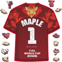 ROMPECABEZAS CAMISETA MAPLE FIFA WORLD CUP 2026 200 PCS