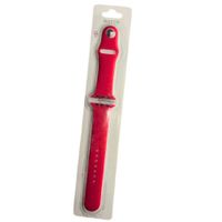 CORREA SILICONA PARA DE 42 MM AL 49 MM ROJO